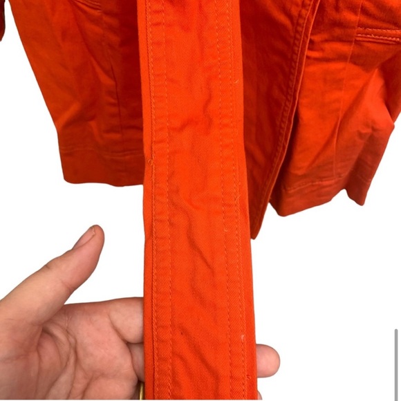 Anthropologie Elevenses Floral Trench Coat - Picture 12 of 14